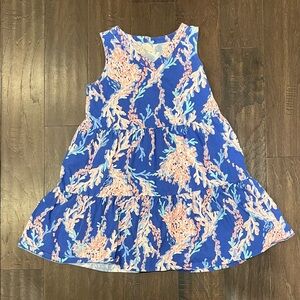 Lilly Pulitzer Tiered Coral Sundress